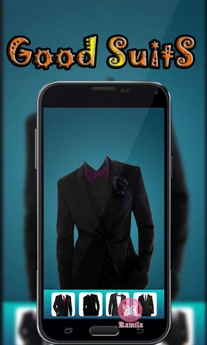 Man Suit Photo Camera Screenshot 2