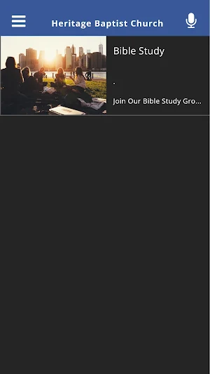 Heritage Baptist Church Screenshot 2