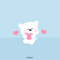 카카오톡 테마 - 달콩 블루