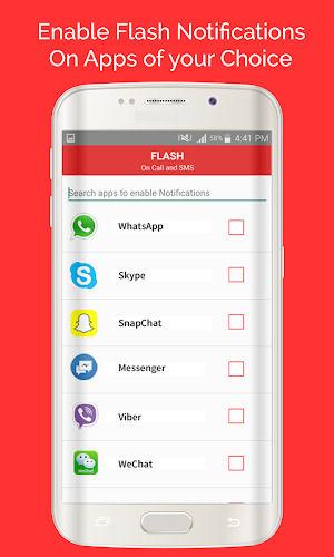 Flash On Call and SMS Screenshot 2