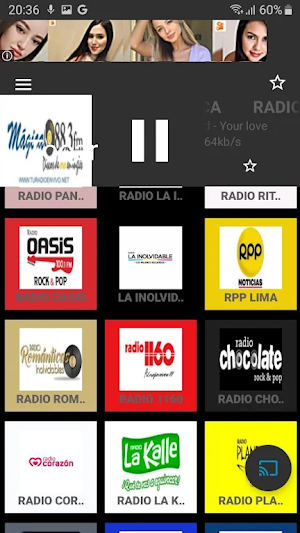 Radios de Perú Screenshot 2