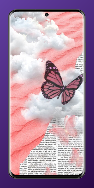 Kawaii Butterfly Wallpaper 4K Screenshot 3