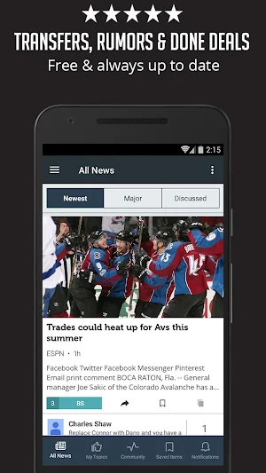 Hockey Trade Rumors - SF Screenshot 0