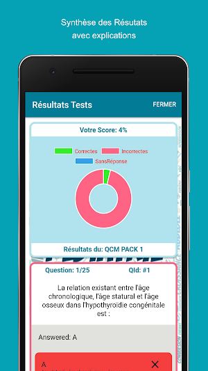 QCM Pédiatrie Screenshot 3