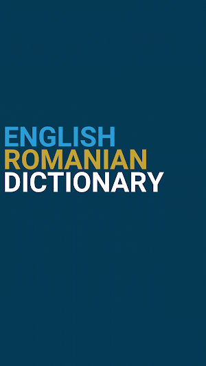 English : Romanian Dictionary Screenshot 0