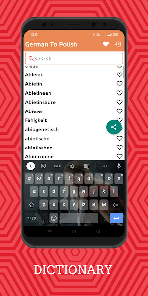 German To Polish Dictionary Offline Screenshot 1