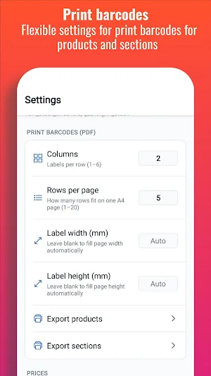 Sklad – Offline Stock Manager Screenshot 3