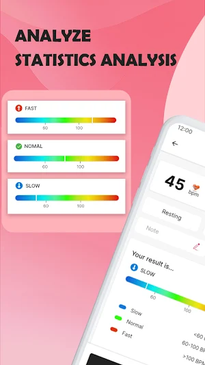 Heart Rate Monitor App Screenshot 1