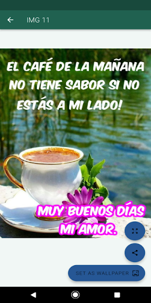 Saludos de Buenos Días Screenshot 1