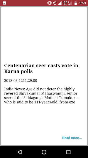 Head Lines: Browse news by different categories. Screenshot 1