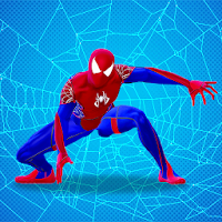 Hero Spider Ninja Cyber Robot Battle Samurai Fight