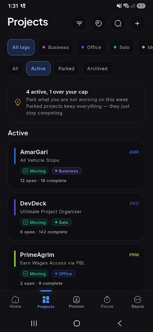 DevDeck - Developer Workspace Screenshot 2