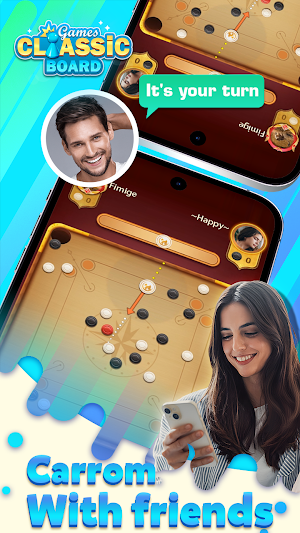 Classic Board Game:Ludo Carrom Screenshot 0