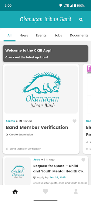 OKIB Member Portal Screenshot 1
