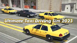 Ultimate Taxi Driving Sim 2023 Screenshot 1