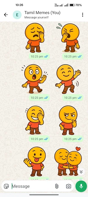 MoodMoji Stickers Screenshot 1