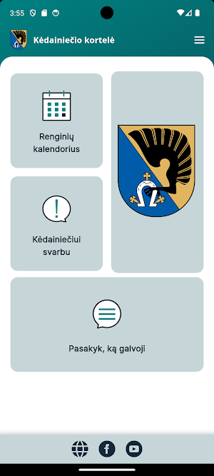 Kėdainiečio Kortelė Screenshot 1