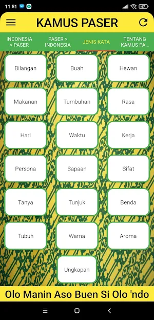 Kamus Paser Online Screenshot 2