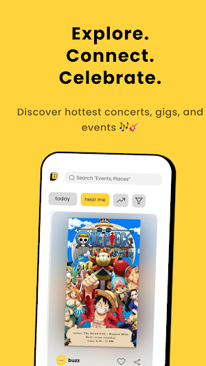 Buzzing - find gigs and events Screenshot 0