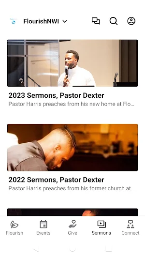 Flourish Church Screenshot 2