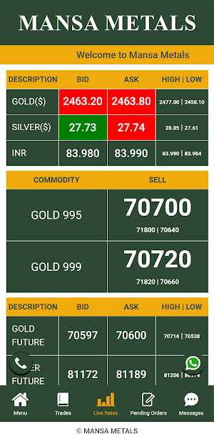 Mansa Metals Screenshot 0