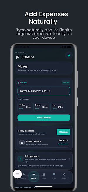 Finoire Screenshot 1