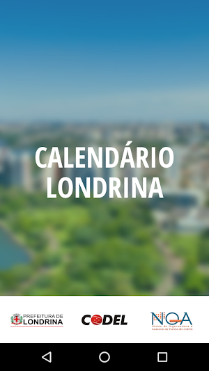 Calendário de Eventos Londrina Screenshot 0