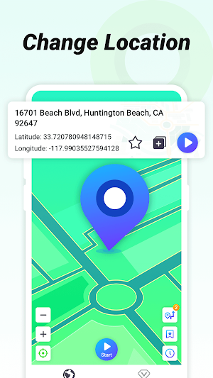 GPS Faker: Change location Screenshot 2