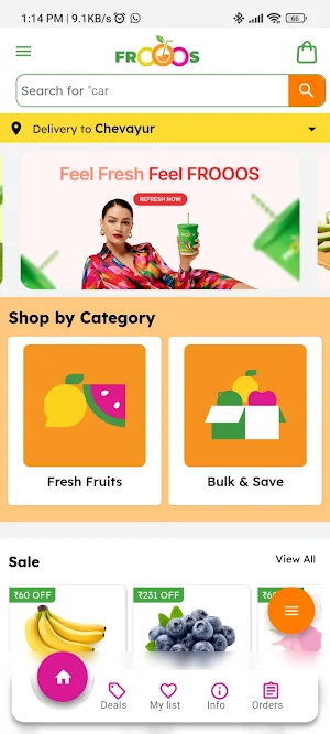 Frooos Retail Screenshot 0