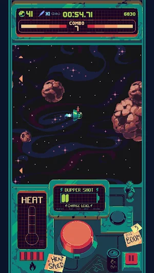 Retro Pocket Rocket Screenshot 0