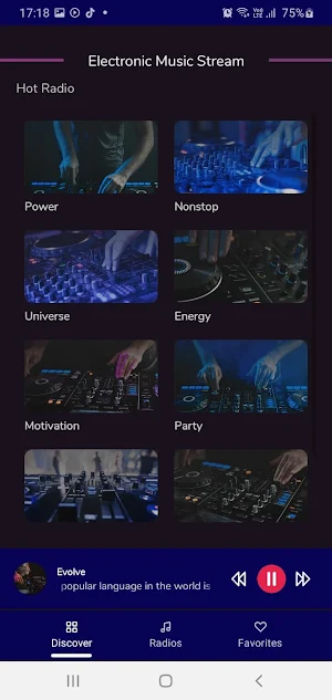 Electronic Music Radio Screenshot 3