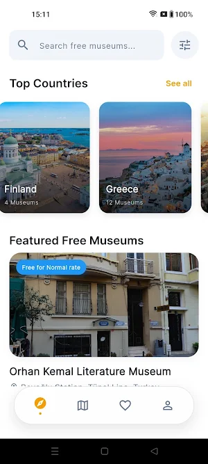 World Museums: Guide & Map Screenshot 0