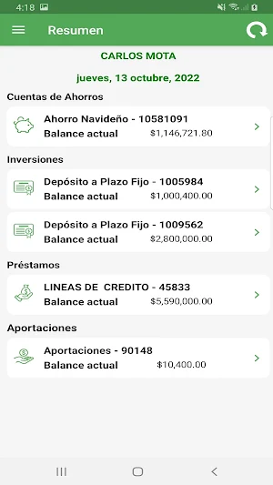 Mamoncito Empresarial Screenshot 1