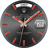Rolex Day-Date Watch Face