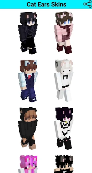 Cat Ears Skins For Minecraft Screenshot 1