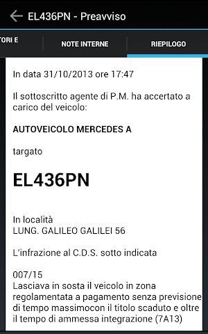 Sanzioni Smart Screenshot 2