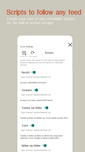 RSS Feed Reader & Generator Screenshot 3