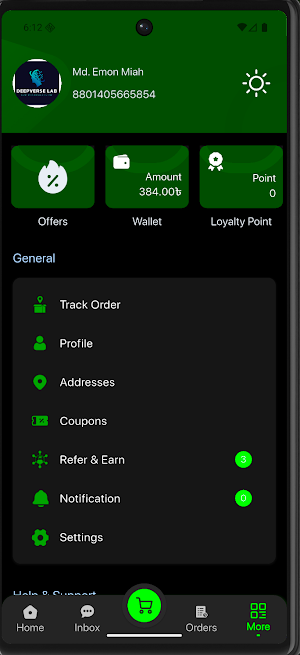 SA Online Shop Screenshot 3