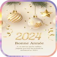 Bonne année 2024