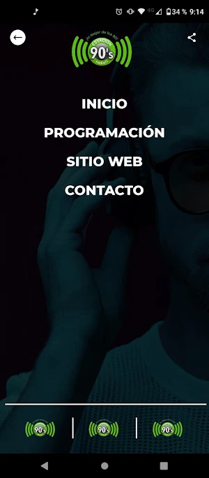 Estacion 90s Radio Screenshot 0