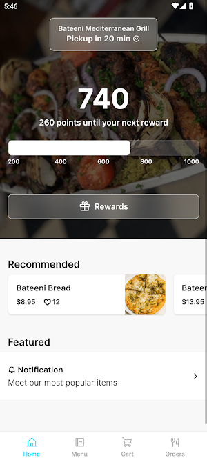Bateeni Mediterranean Grill Screenshot 0
