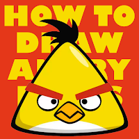 How to draw Angry Birds