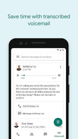 Google Voice Screenshot 3