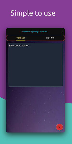 Sentence Spelling Corrector Screenshot 0