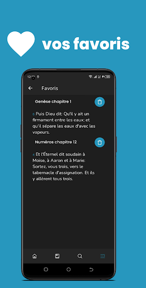 la Sainte Bible Screenshot 2