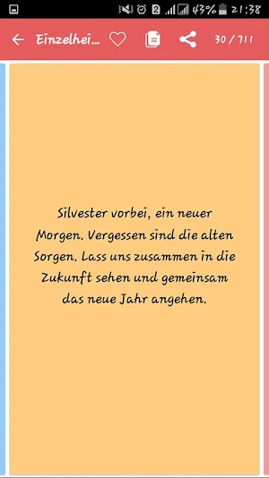 frohes neues jahr sms 2021 Screenshot 0