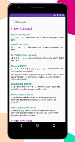 Kolay Temel Matematik Screenshot 3