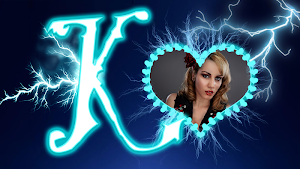 Lighting Text Frames Photo Editor Screenshot 3