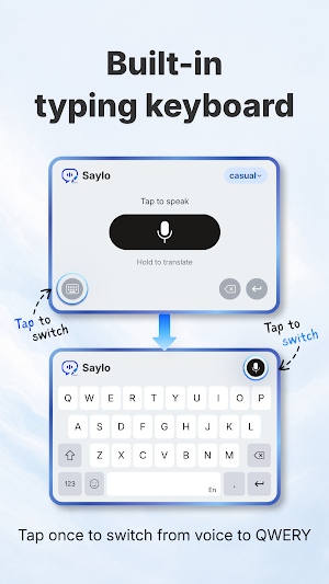 Saylo: AI Voice Keyboard Screenshot 2