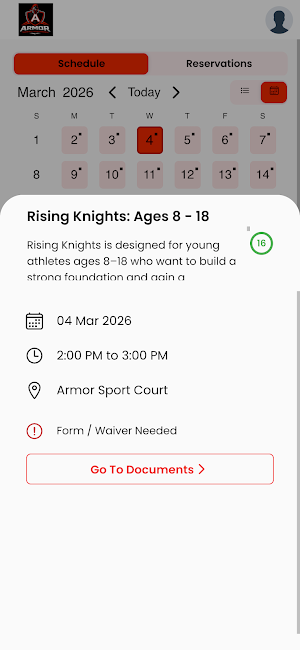 Armor Training Screenshot 1